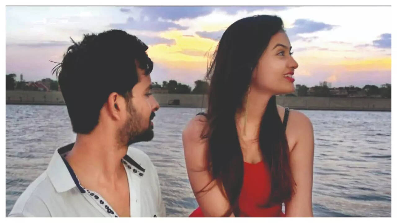 With Yash Soni in a still from Chhello Divas
