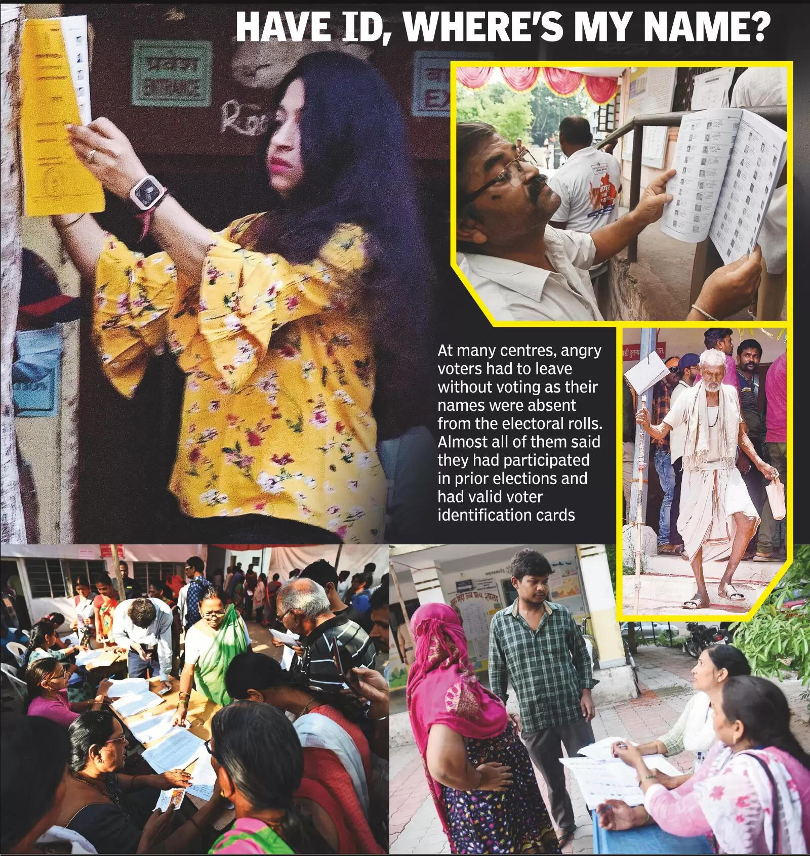 Botched-Up Electoral Lists: Dead On Rolls, Living Queue Up, But Can’t Vote