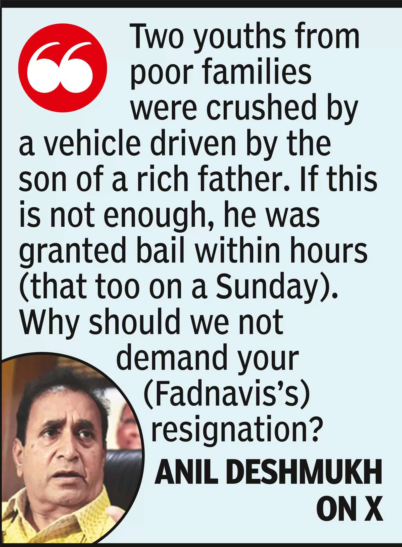‘Pizza given to Pune car crash accused, DyCM should quit’