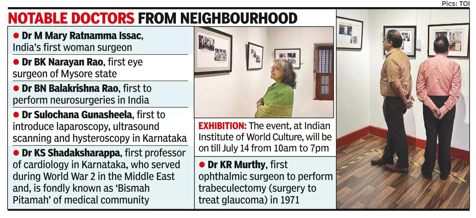 Basavanagudi residents pay tribute to their docs