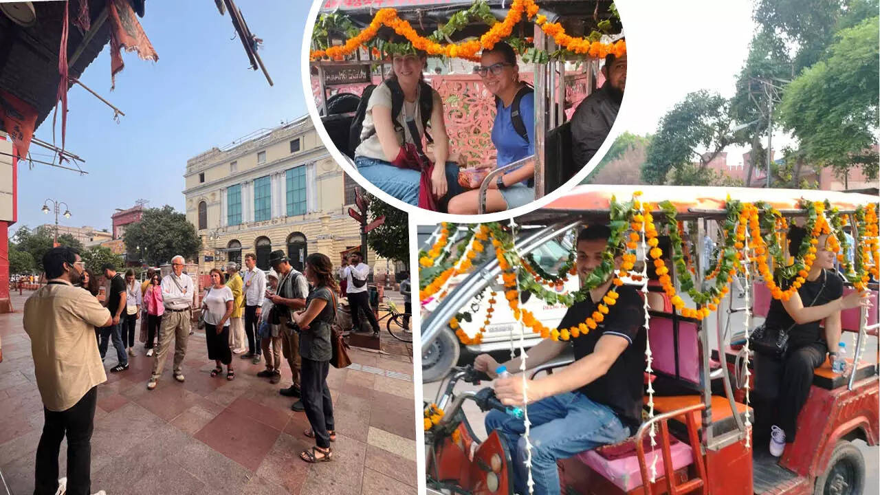Storyteller Anas takes delegates around in Purani Dilli