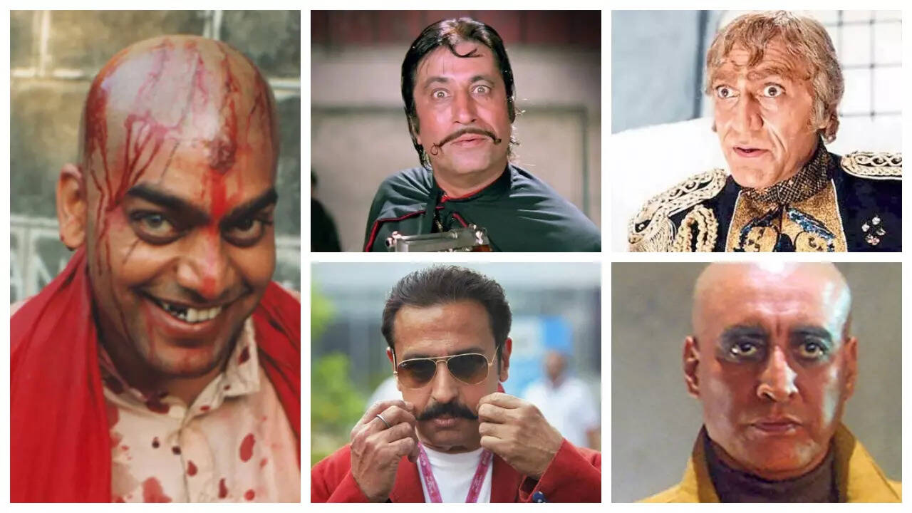 Amrish Puri's 'Mogambo', Shakti Kapoor's Crime Master Gogo, Ashutosh ...