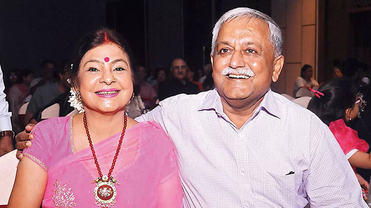 Malini and Awanish Awasthi