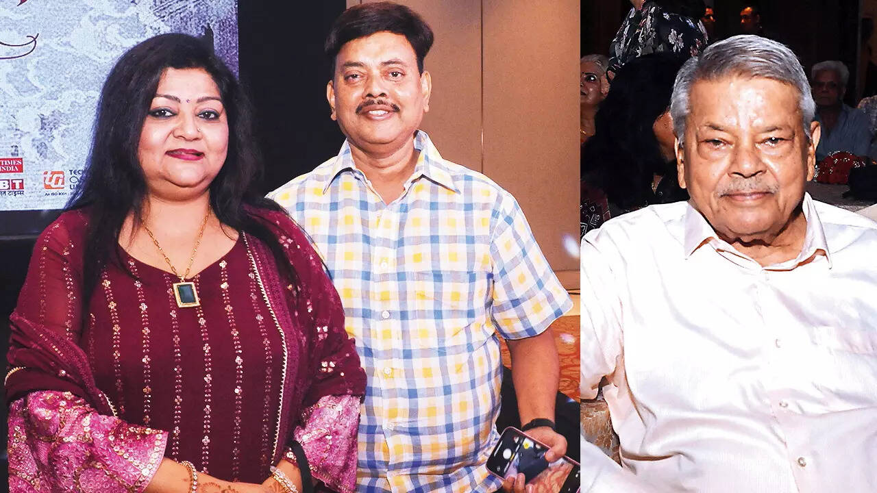 (L) Seema Gupta & Jitendra Kumar (R) VN Misra