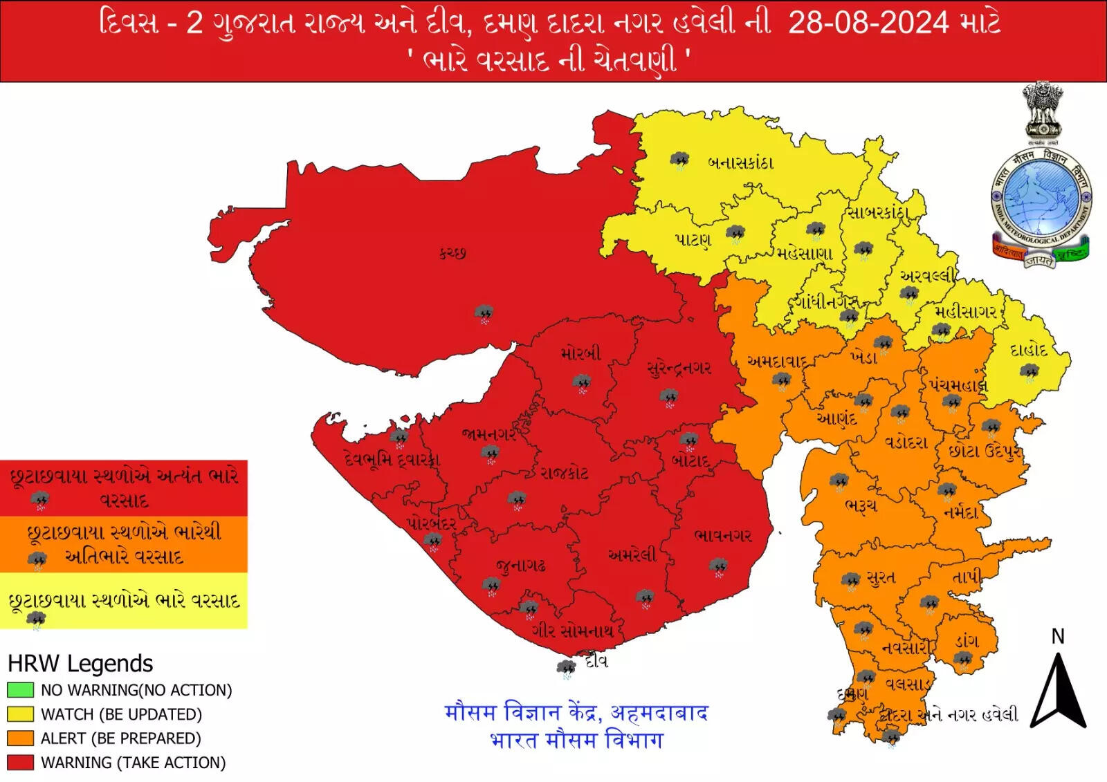 Gujarat rain