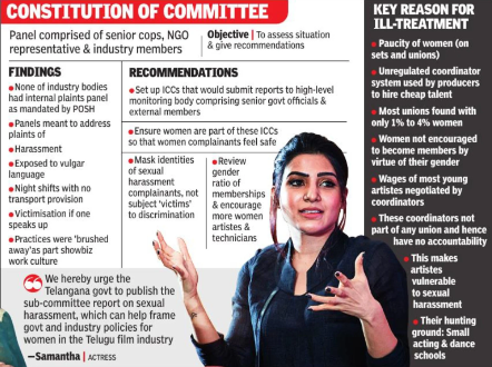 Tollywood women press state govt to release 2-year-old report on harassment in industry