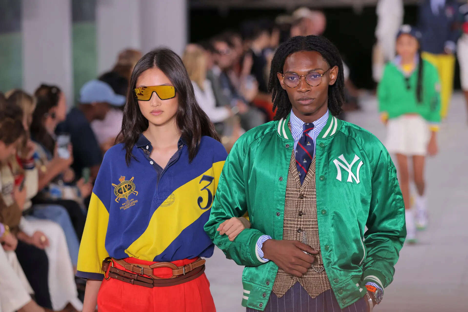 Ralph Lauren Spring/Summer 2025 collection in Bridgehampton, New York