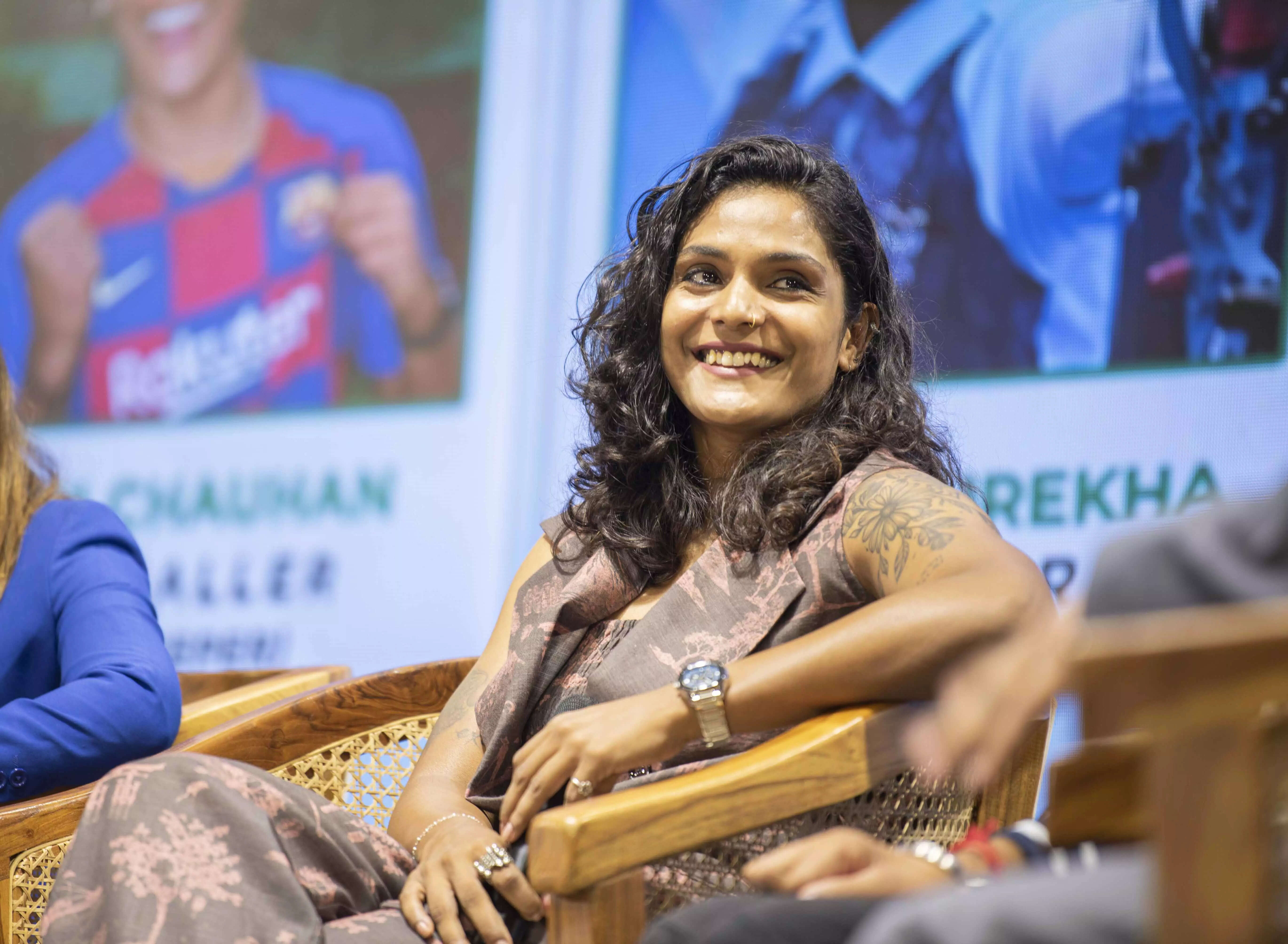 Footballer Aditi Chauhan shared her thoughts on sports being a great teacher