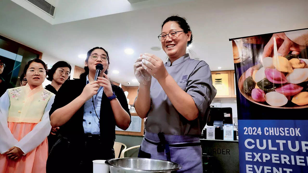 Chef Sumi Woo, organiser of the event