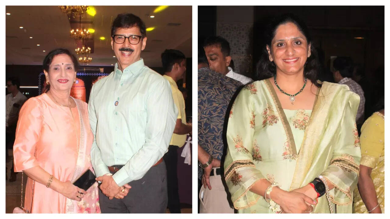 (L) Meena and Vipul Pandya (R) Nidhi