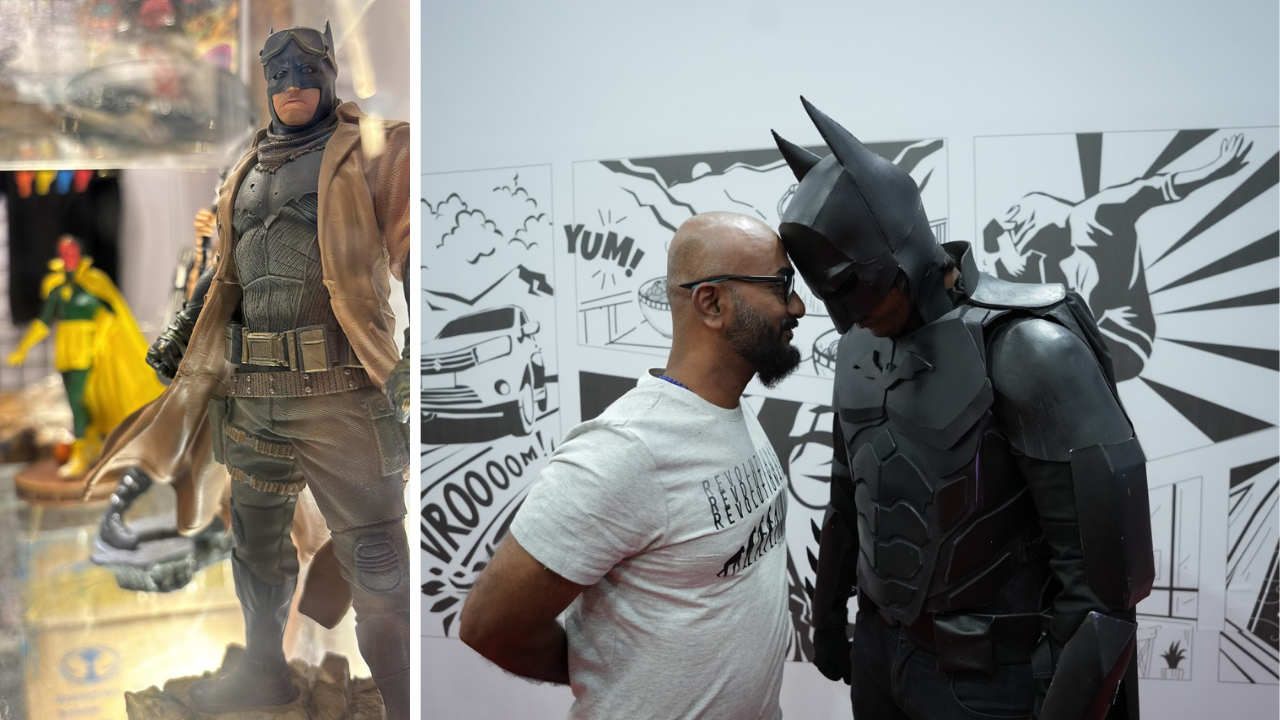 Batman merch and cosplay remains a favourite