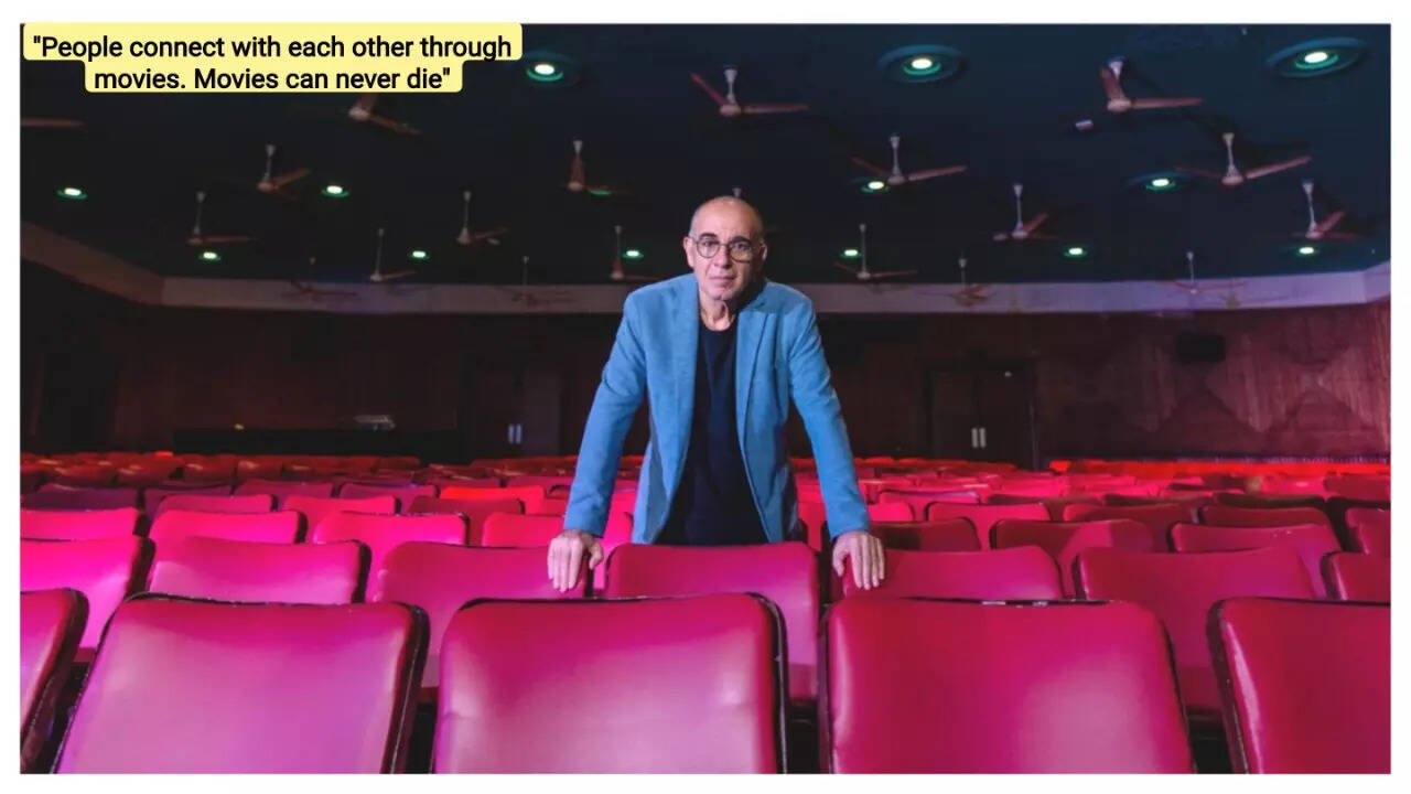 Giuseppe Tornatore at Regal cinema in Mumbai