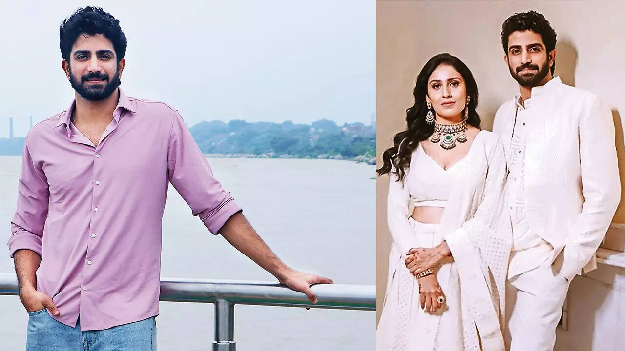 Udit Arora (right) with fiancee Shirin Bismillah(BCCL/@sheerzaadi)