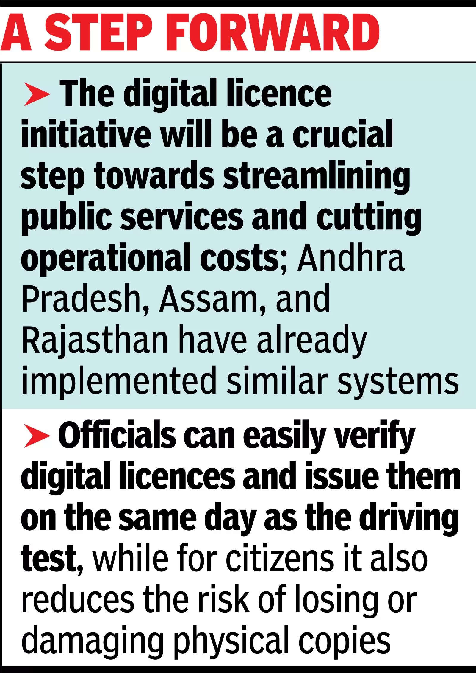 State’s digital drive to make obtaining your driving licence faster & smoother