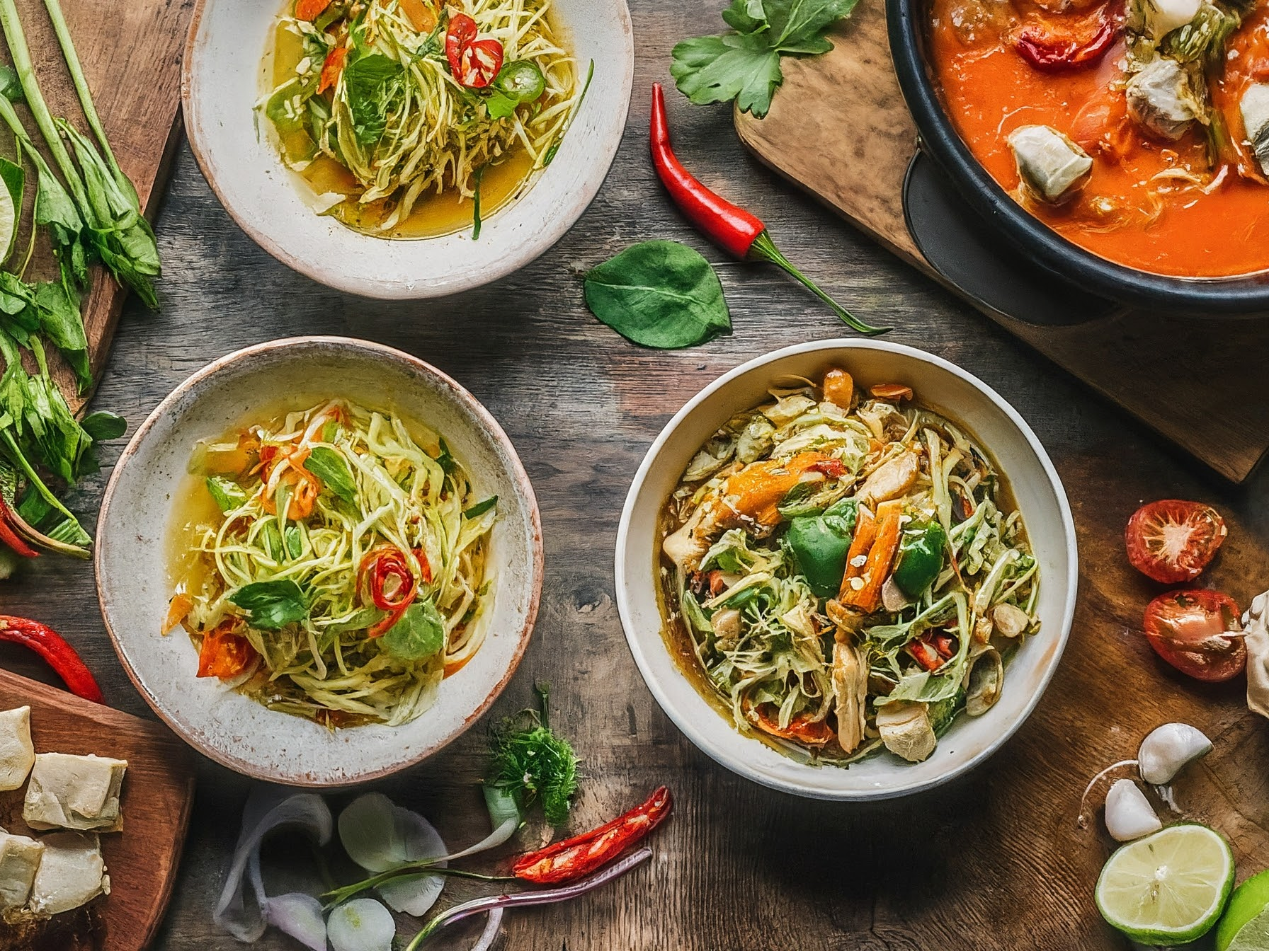 Raw Papaya Culinary Journey