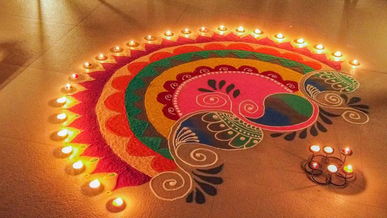 Diwali Rangoli Pics