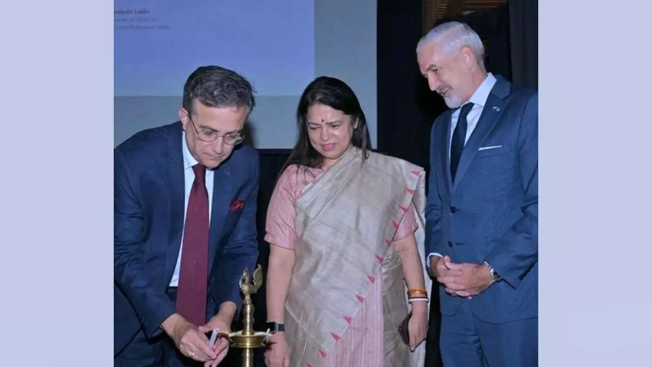 ​The festival was inaugurated on 8th November by Shombi Sharp, UN Resident Coordinator in India, Dr. Thierry Mathou, French Ambassador to India, and Meenakshi Lekhi, Former Minister of State for External Affairs and Culture of India