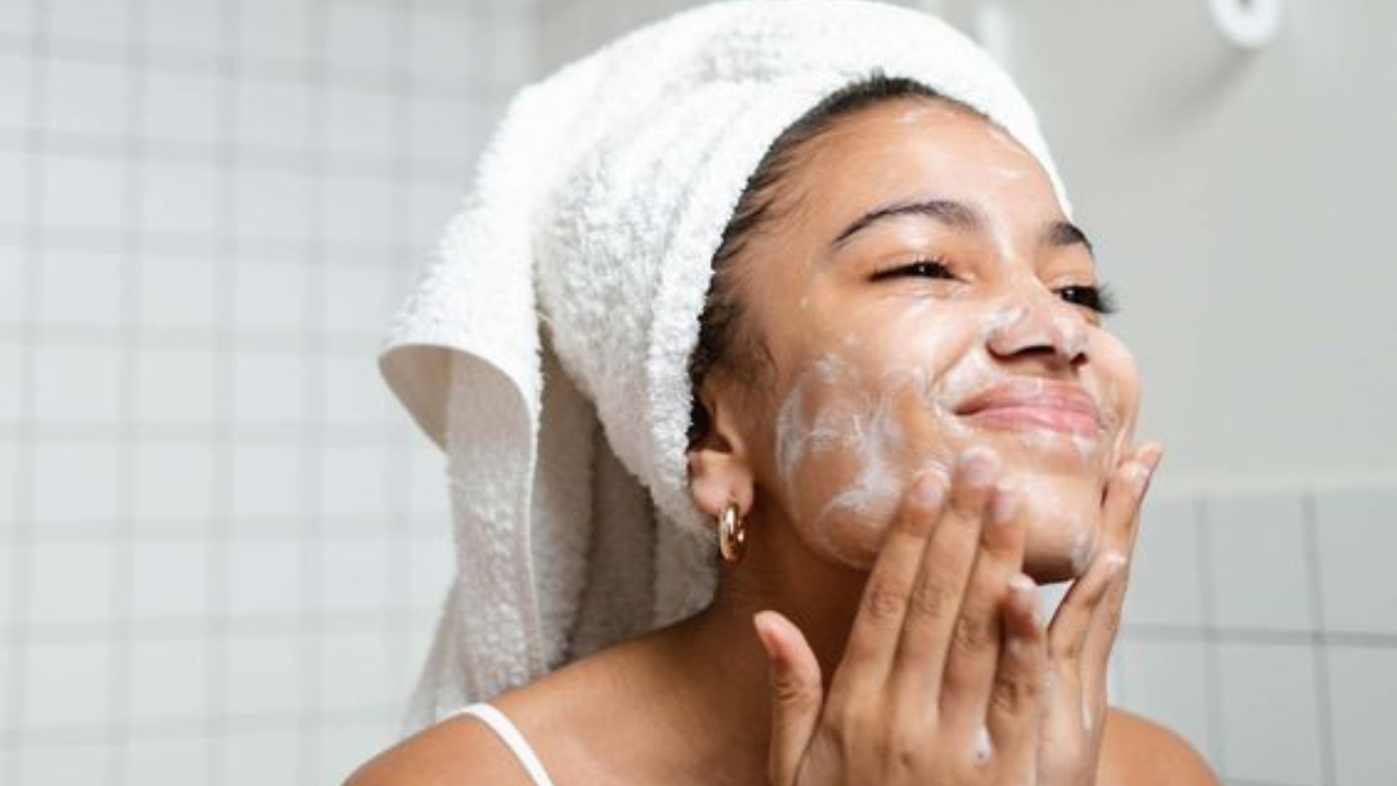 Cleanse your skin