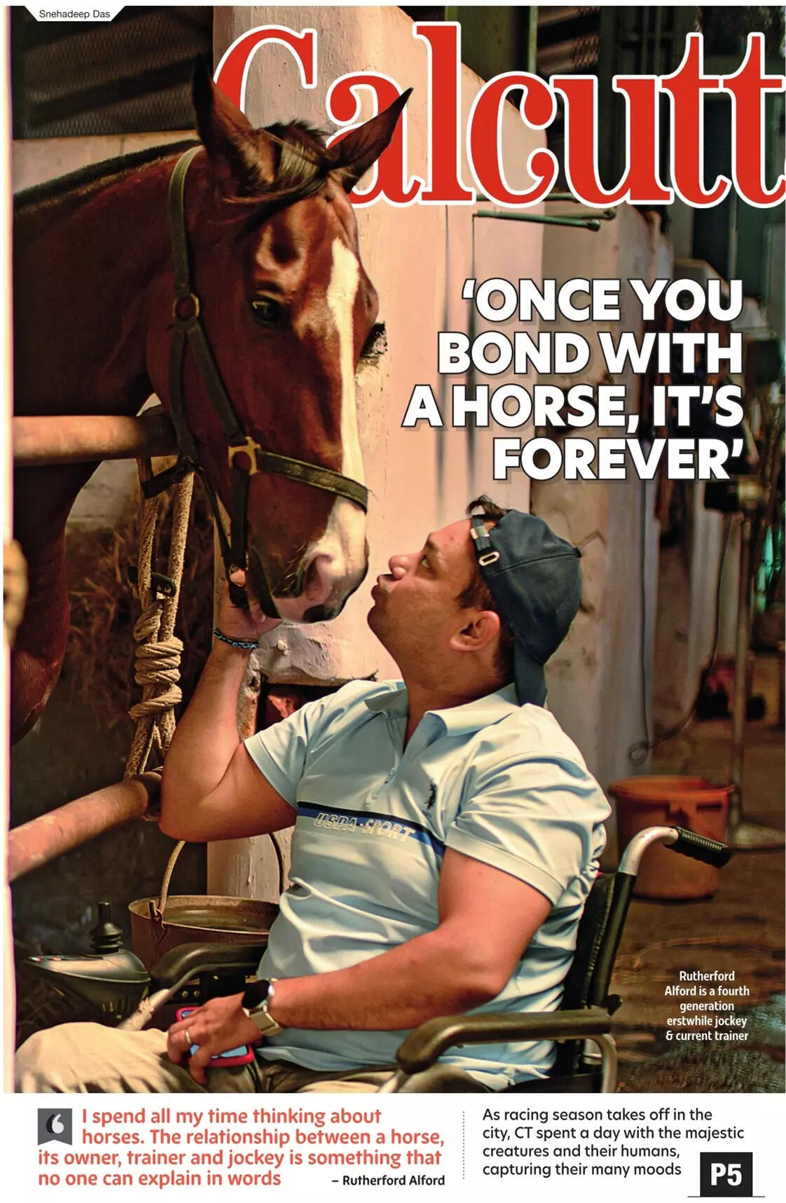 ‘ONCE YOU BOND WITH  A HORSE, IT’S  FOREVER’ (1)