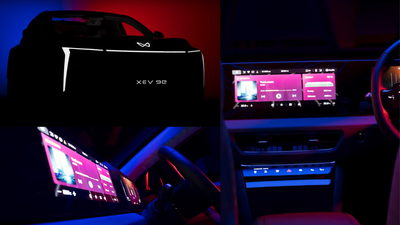 Mahindra XEV 9e, BE 6e interior teased