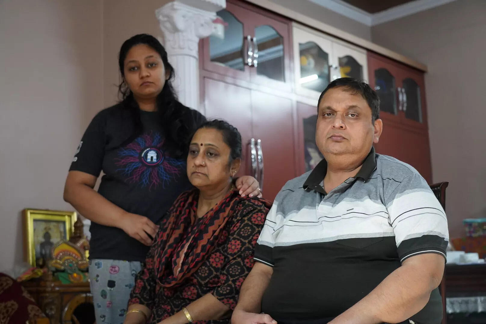 Priyanshu Jain's family