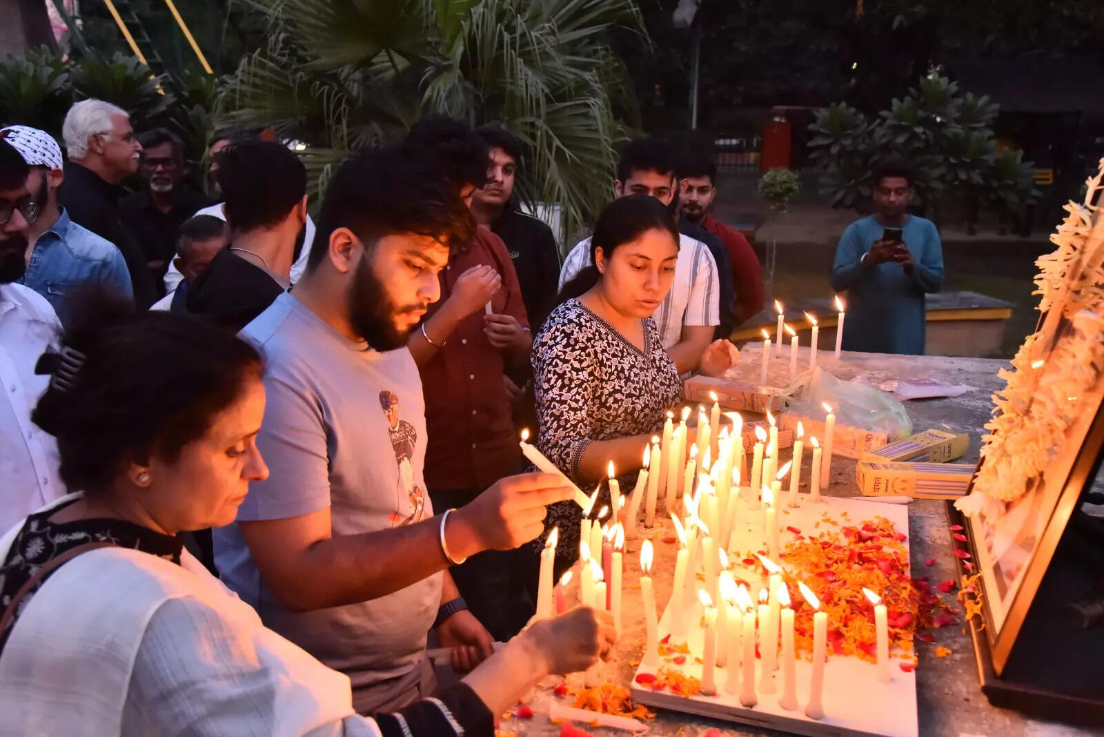 Priyanshu Jain's family