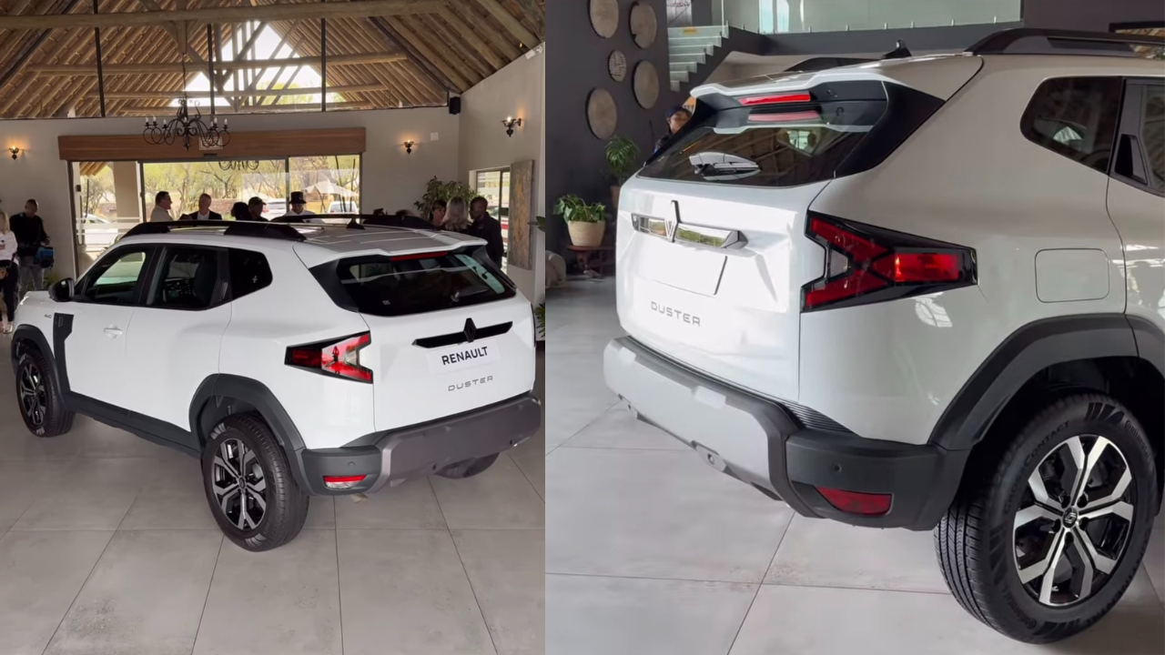 New Renault Duster rear design
