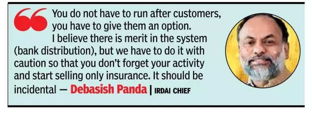 What IRDAI chief said