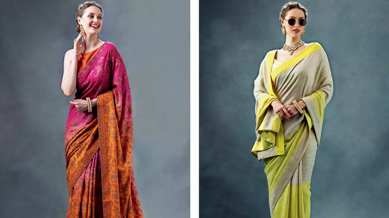 Designers are working to blend modern designs, colours with intricate patterns and embroidery