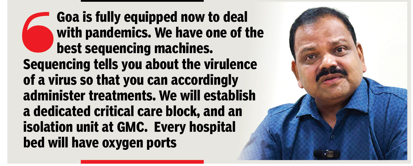Dr Bandekar on Goa's readiness to deal another pandemic