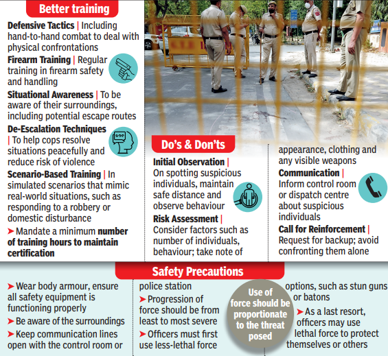 HOW POLICE CAN KEEP DANGER AT BAY