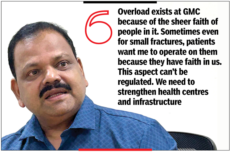 Dr Bandekar on need to strengthen health centres and infrastructure