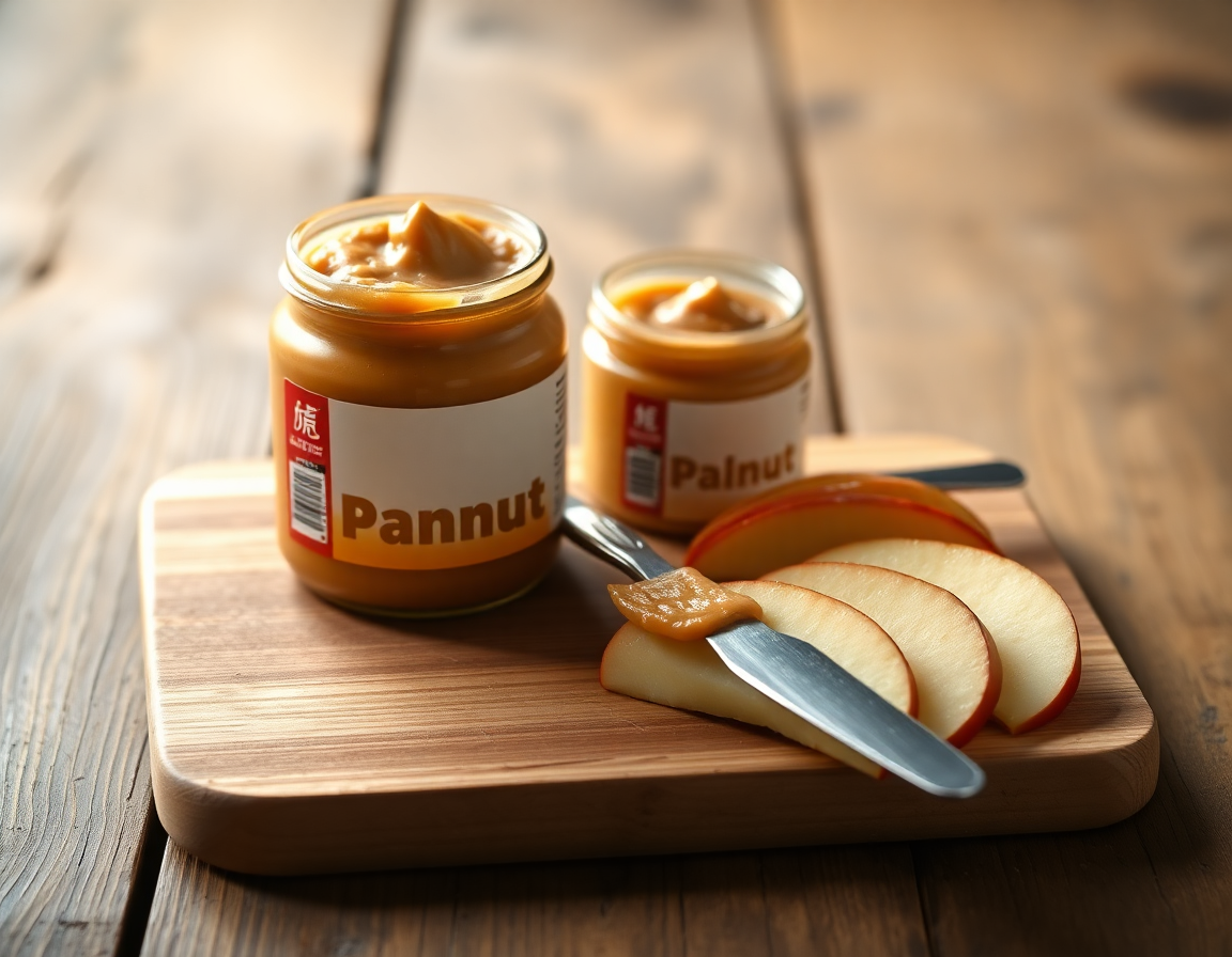Apple Slices and Peanut Butter