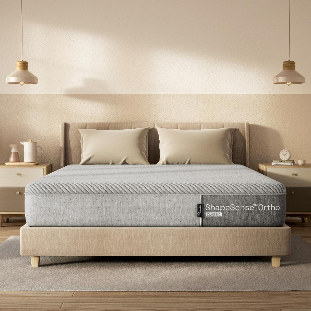 Wakefit ShapeSense Orthopedic Classic Memory Foam Mattress King Size (72x72x6 Inches)
