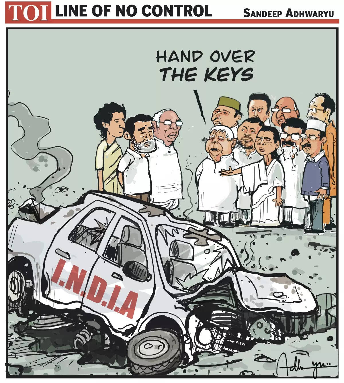 Hand over the keys?
