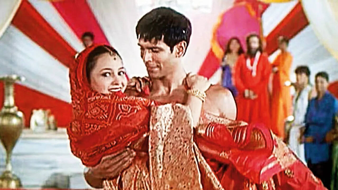 Alisha and Milind Soman in Made In India’s music video