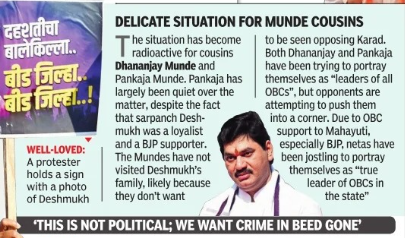 How a popular sarpanch’s murder sparked political firestorm in