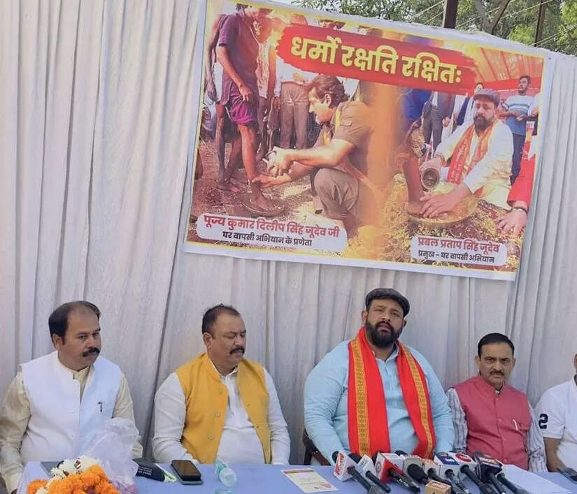 Head of Akhil Bharatiya Ghar Wapsi Abhiyan Prabal Pratap Singh Judeo