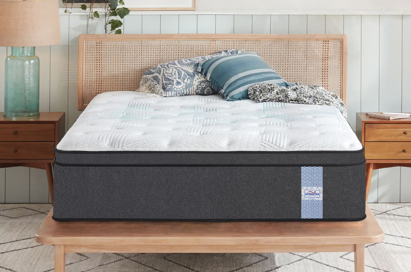 Springtek Euro Top Hybrid Latex Mattress (King Size) (Image Credit - Springtek website)