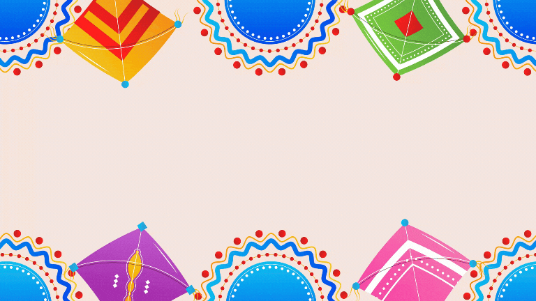 Happy Makar Sankranti Kites GIF