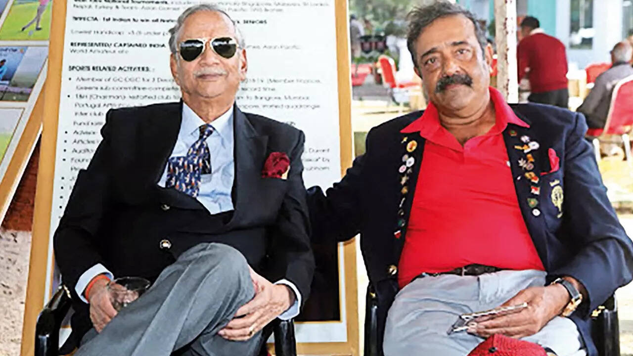 Maj Gen Abhi Parmar with Amit Luthra