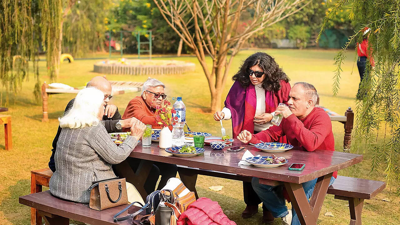 Embracing slow living at farms (pic: @bhumi.farm)
