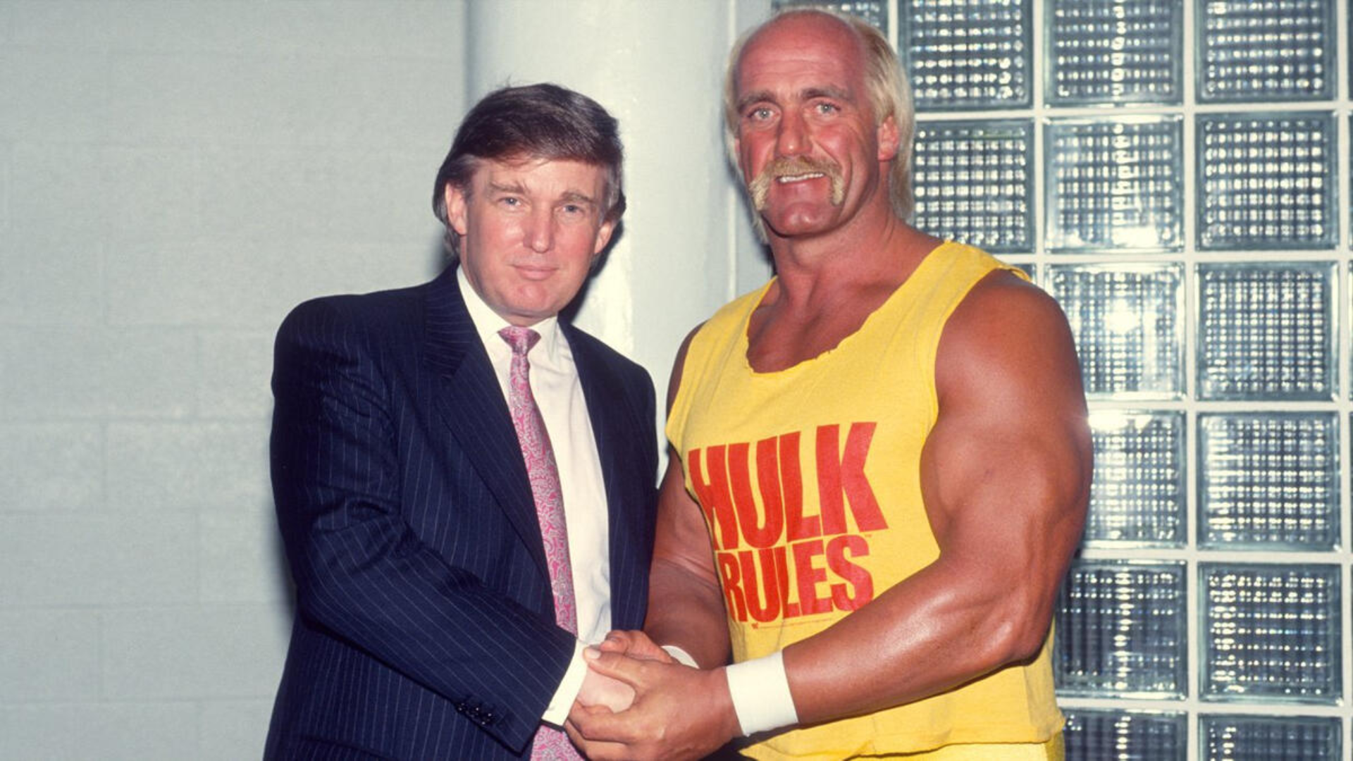 Donald Trump and Hulk Hogan Credits: WWE