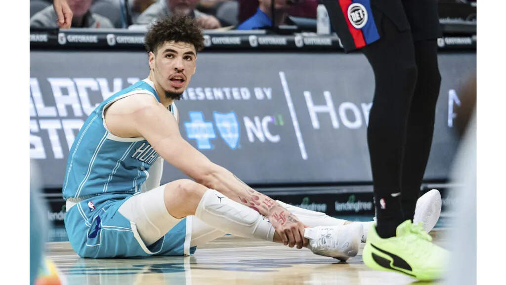 LaMelo Ball's injury status