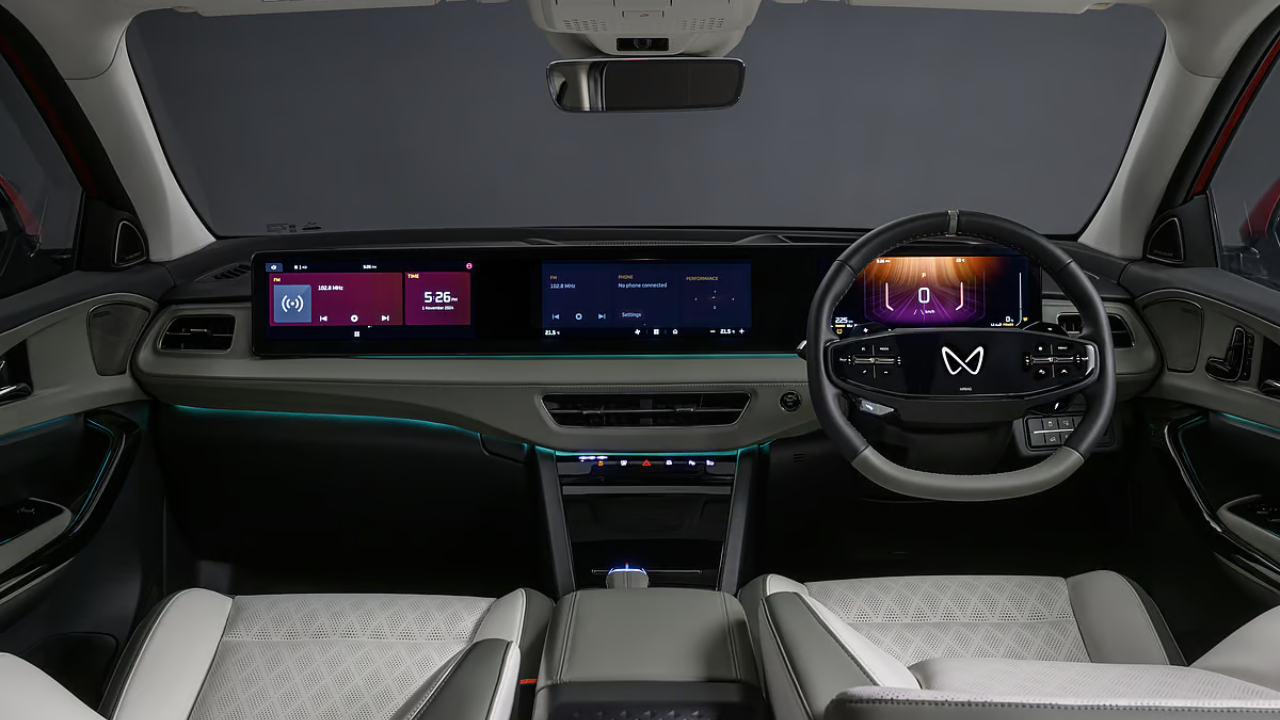 Mahindra XEV 9e interior