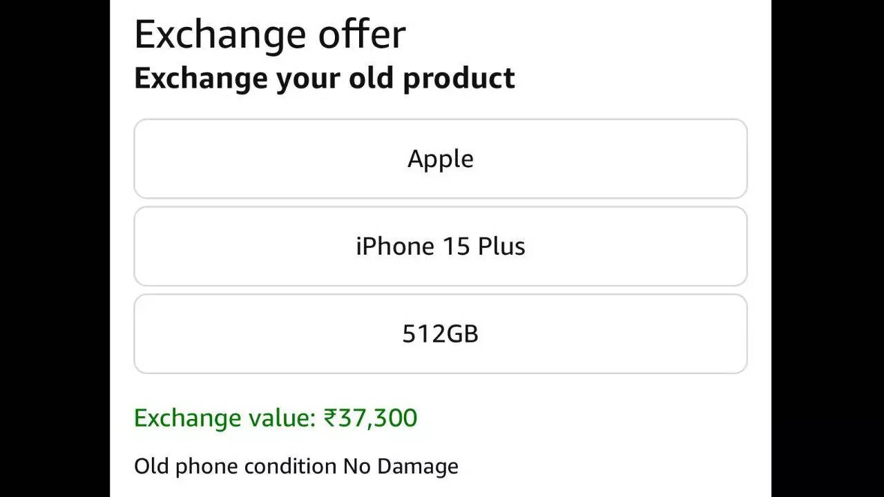 iPhone 16 exchange deal
