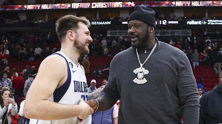 Shaquille O’Neal and Luka Doncic.
