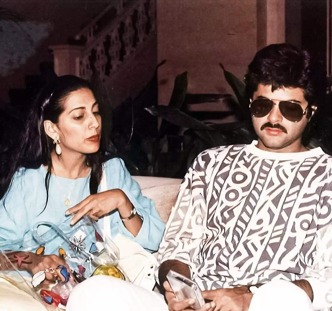 Anil Kapoor and wife Sunita @anilskapoor