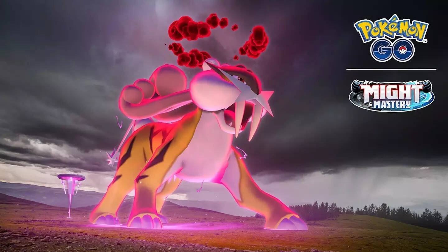 Pokemon GO Dynamax Raikou