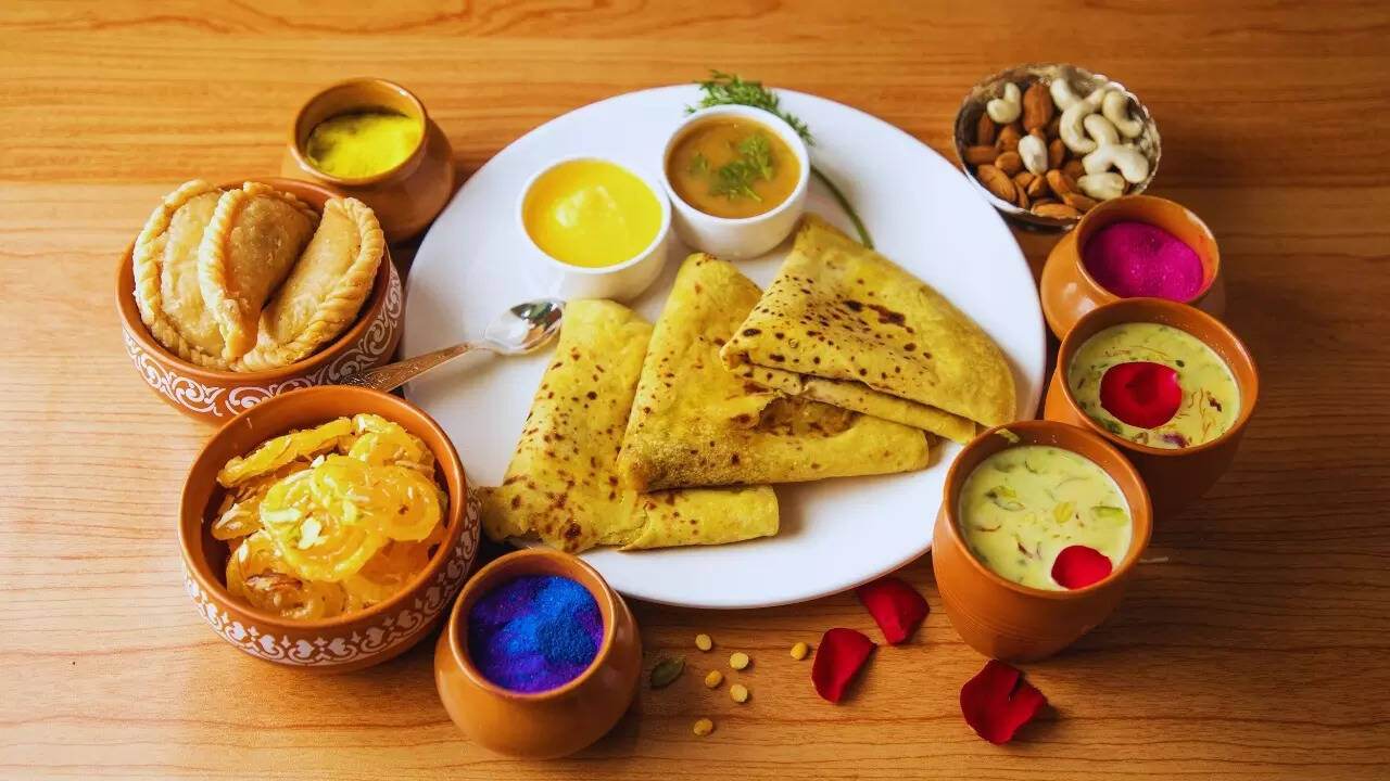 Holi dishes